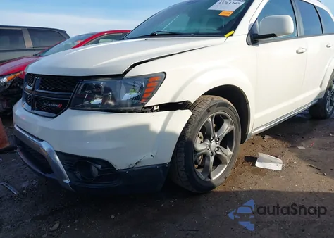 2015 Dodge Journey Crossroad из США, поврежденный, VIN 3C4PDCGG0FT573578